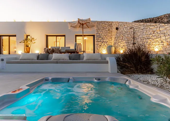 Villa Luxury With Private Infinity Pool And Stunning Sea View Agiassos