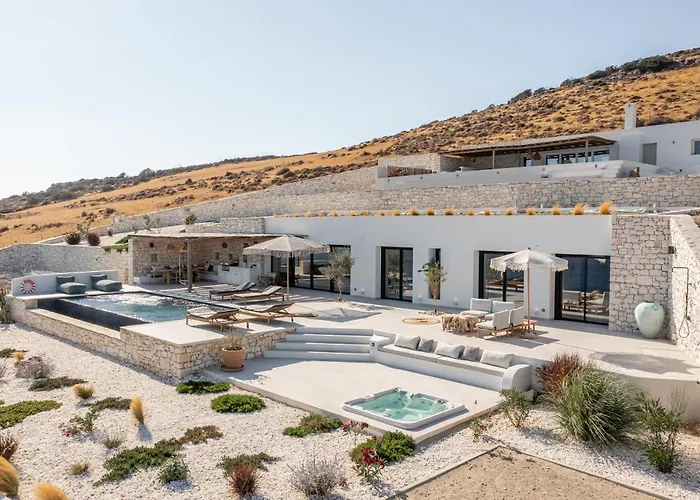 Luxury With Private Infinity Pool And Stunning Sea View Agiassos