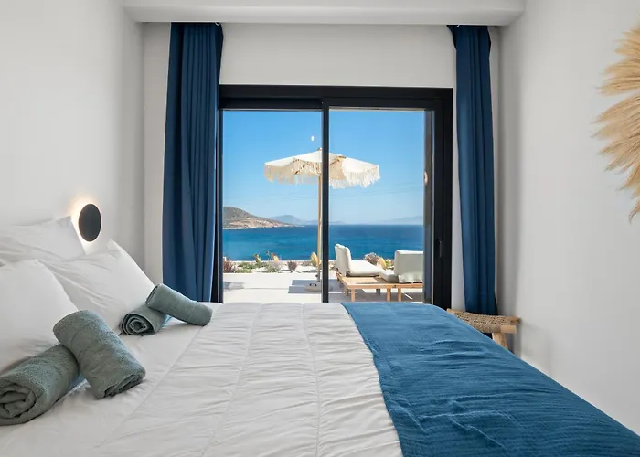 빌라 Luxury With Private Infinity Pool And Stunning Sea View 아기아소스